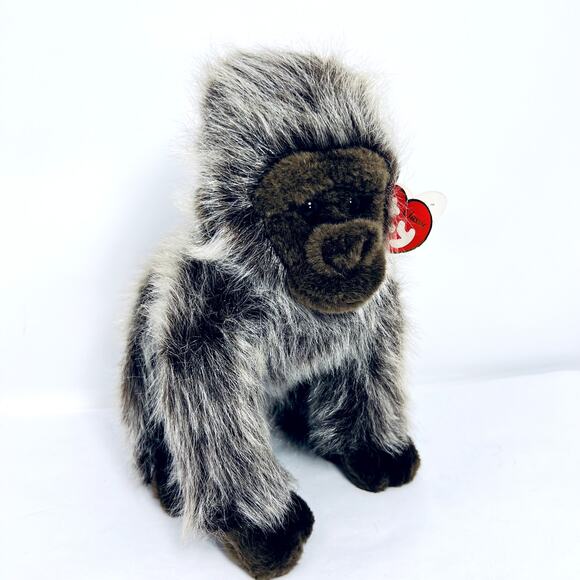 Ty Baby Rumbles Gorilla Plush Stuffed Animal Collect RARE Realistic Retired VTG - Picture 2 of 9